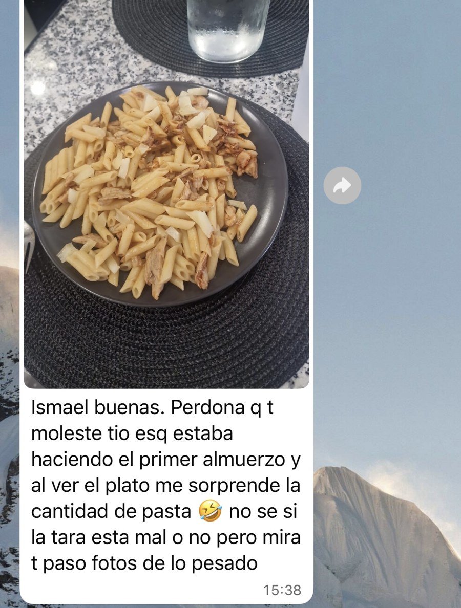 Conversación real de WhatsApp con un cliente